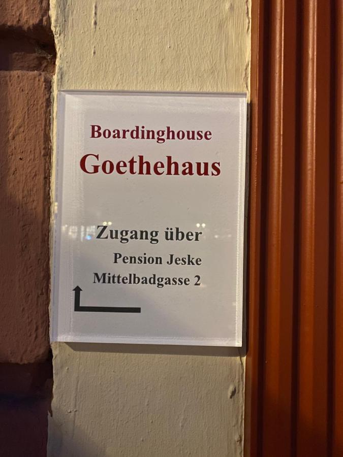 Boardinghouse Goethehaus Apartment Heidelberg Ngoại thất bức ảnh